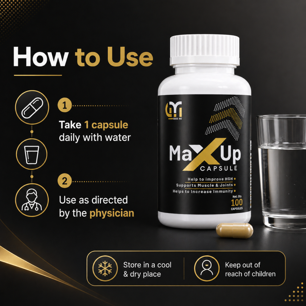 Max Up Capsule – Ayurvedic Wellness Support | 100 Capsules