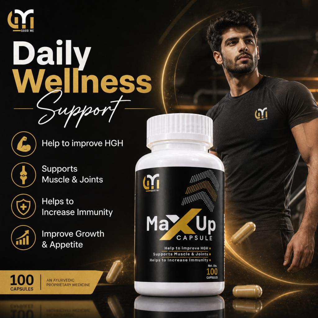 Max Up Capsule – Ayurvedic Wellness Support | 100 Capsules