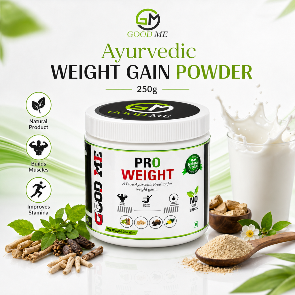 Good Me Pro Weight Powder – Ayurvedic Weight Gain Supplement | 250g