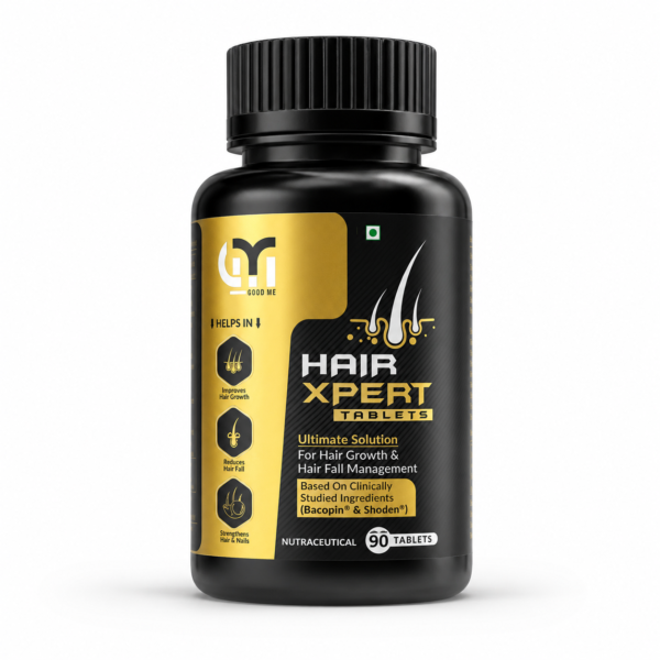 Good Me Hair Xpert Tablets | Hair Growth & Hair Fall Management Support | 90 Tablets
