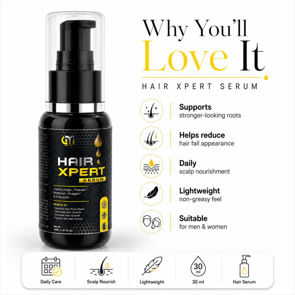 GM Hair Xpert Serum – 50ml | Hair & Scalp Care Serum
