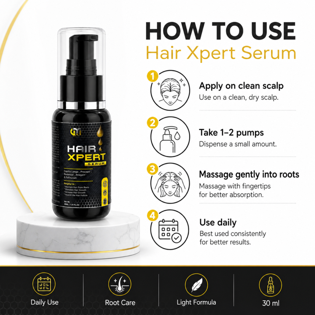 GM Hair Xpert Serum – 50ml | Hair & Scalp Care Serum