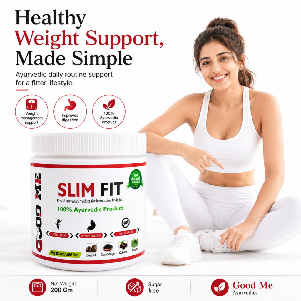 Good Me Slim Fit Powder | Ayurvedic Weight Balance Support | 200g