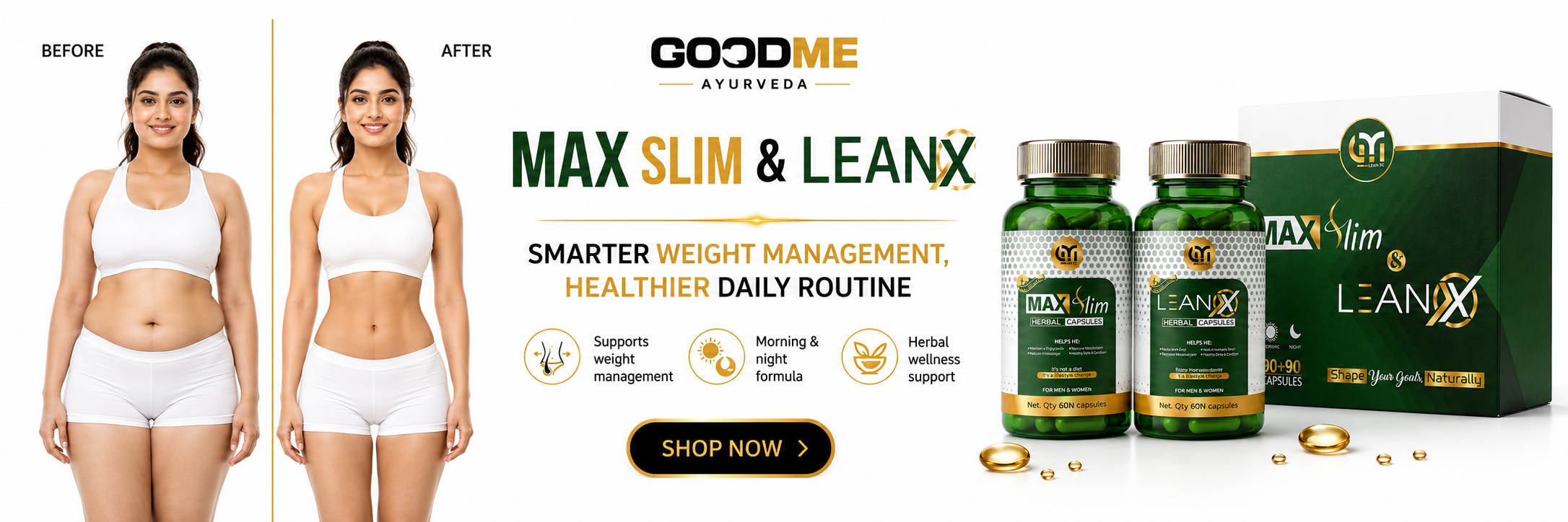 Max Slim & Lean X GoodMe Poster