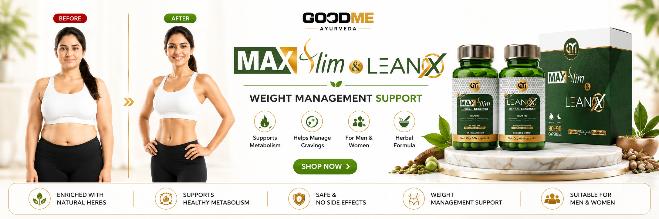 GoodMe Max Slim Lean X Poster