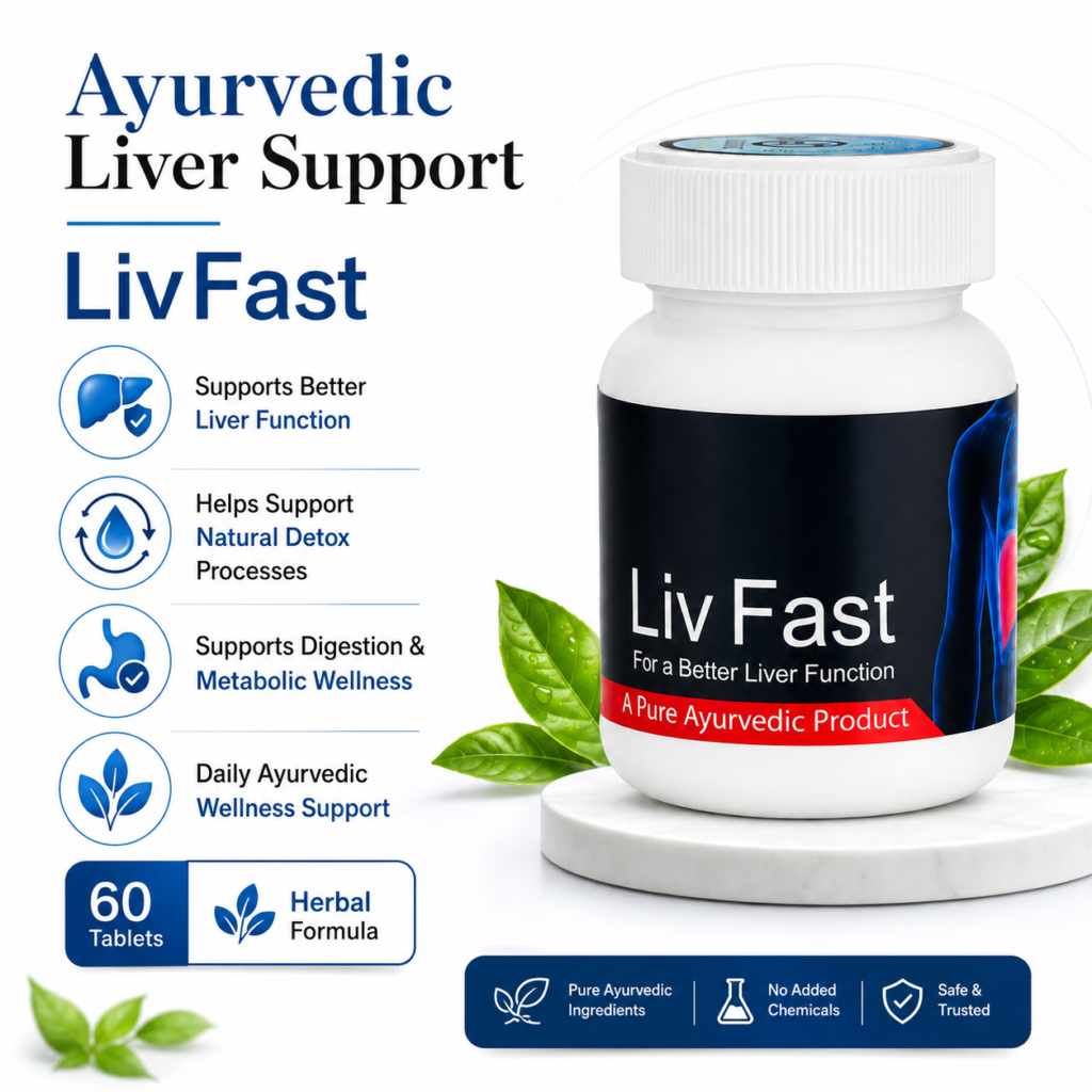 LivFast Liver Support Tablets – 60 Tablets