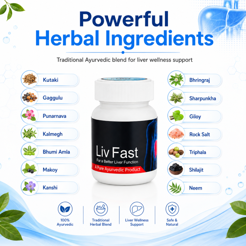 LivFast Liver Support Tablets – 60 Tablets