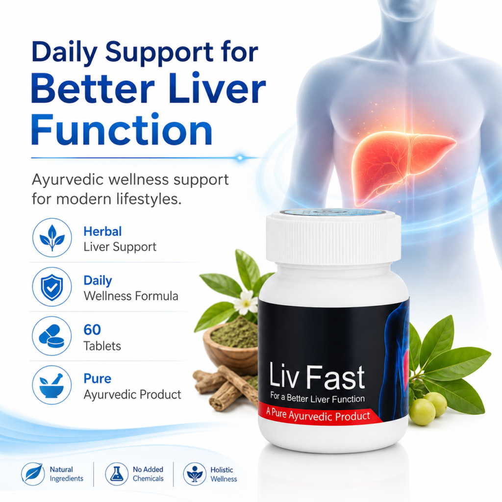 LivFast Liver Support Tablets – 60 Tablets