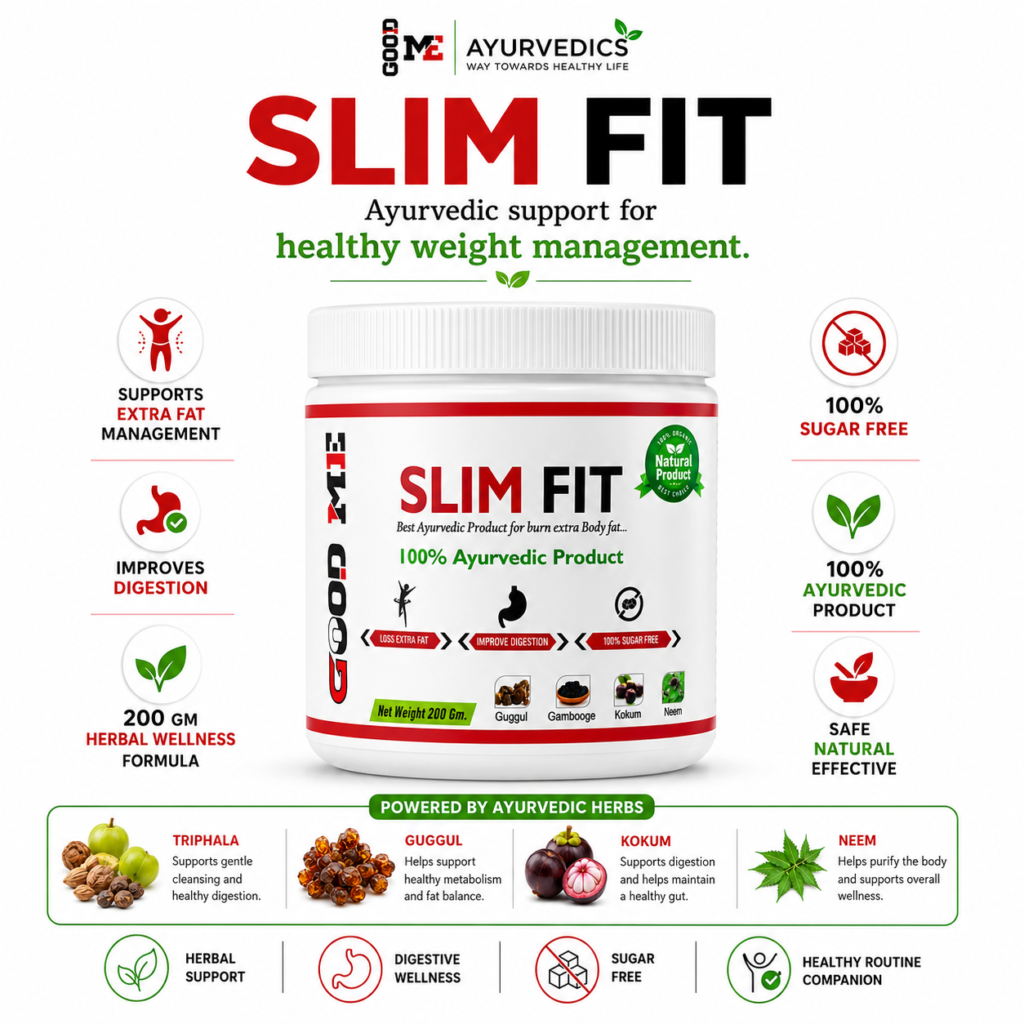 Good Me Slim Fit Powder | Ayurvedic Weight Balance Support | 200g